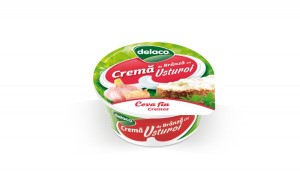crema de branza cu usturoi
