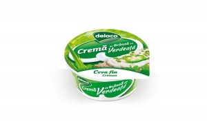 crema de branza cu verdeata