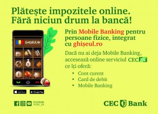 CEC Bank taxele si impozitele locale
