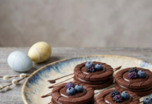 Biscuiti cu ciocolata si afine