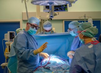 Image3 din sala de interventie malformatie cardiaca grava si sindrom Down