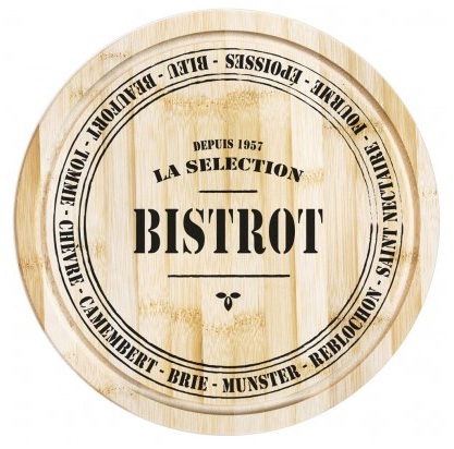 Platou bambus pentru servire branzetur