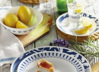 Serviciu de masa Mavi Corelle 16 piese