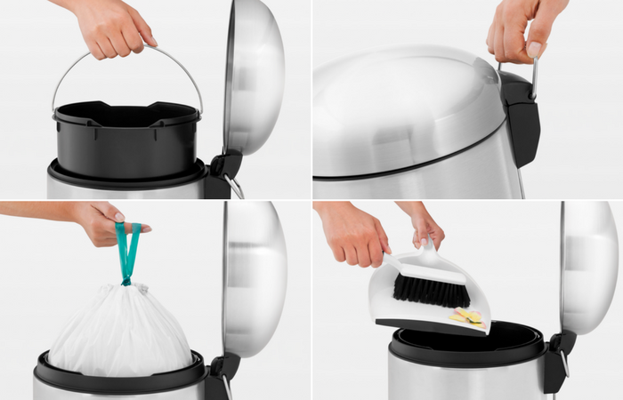 Cosuri de gunoi Brabantia functionalitati