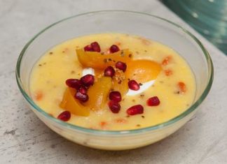 Desert Pesca cu mamaliga