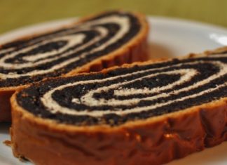 Rulouri cu cacao si nuca