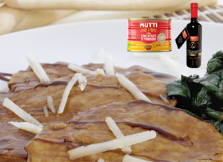 Escalop de porc cu otet din rosii Mutti