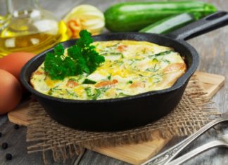 Clafouti cu crevet