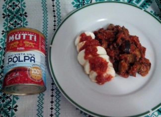 Vinete Al funghetto cu mozarella