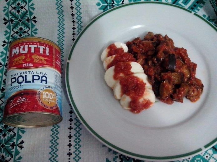 Vinete Al funghetto cu mozarella