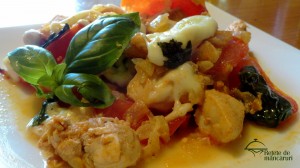 Pui caprese la cuptor