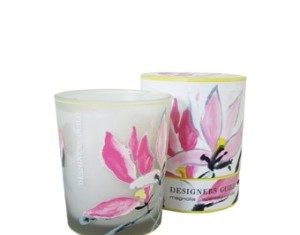 magnolia candle flat shot