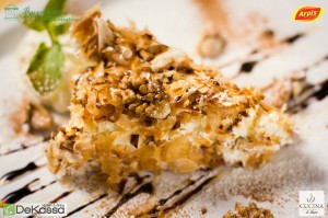 prajitura cu branza ricotta