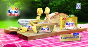 vizual Rama mit Butter