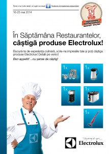 premii Electroluxin saptamana restaurantelor