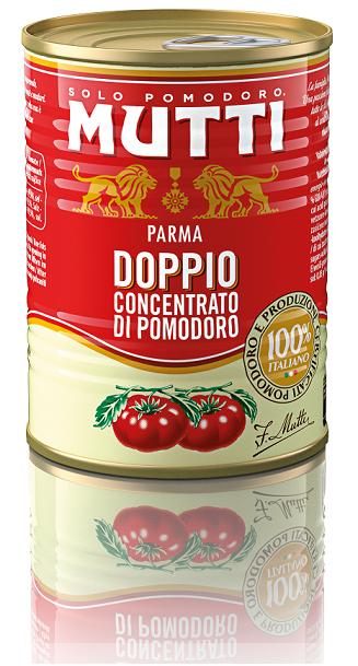 Mutti, dublu concentrat de rosii