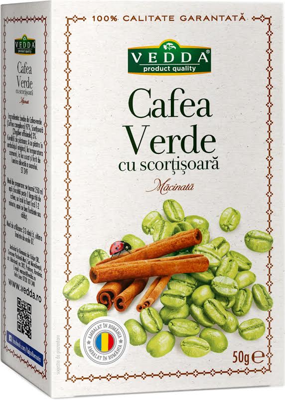 Cafea verde cu scortisoara