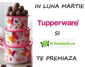 Concursul www.labucatarie.ro si Tupperware s-a incheiat
