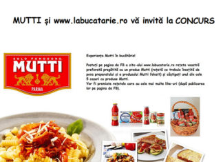 MUTTI si www.labucatarie.ro va invita la CONCURS!