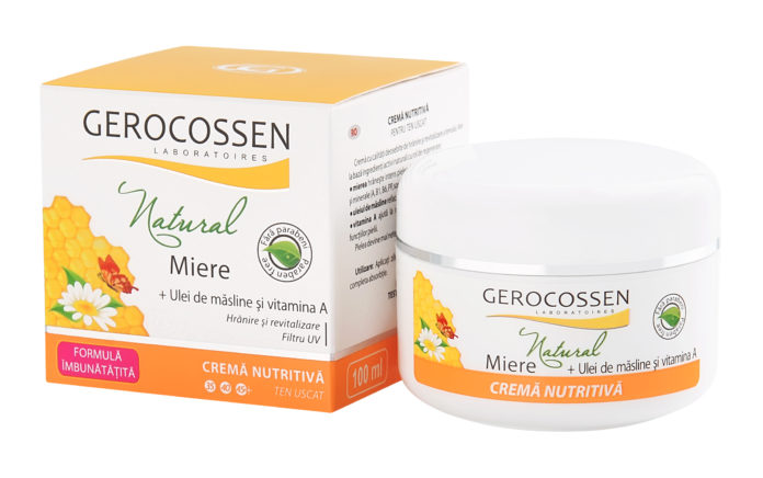 Crema Nutritiva cu miere, ulei de masline si vitamina A
