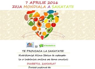 7 aprilie 2016, Ziua Mondiala a Sanatatii