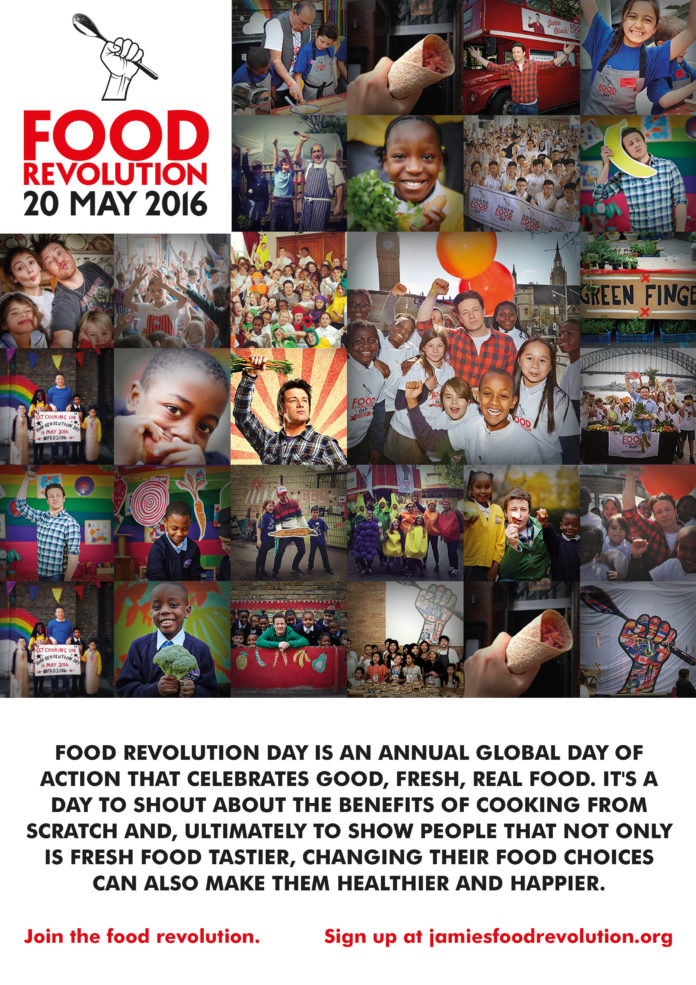 Sambata, 21 Mai 2016, Food Revolution Day