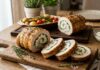 rulada de curcan cu spanac ricotta si nucsoara